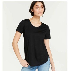 🔥LAST CHANCE🔥 FREE w/purchase NWT Black Boyfriend Tee